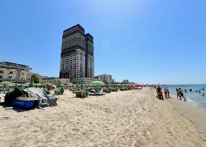 公寓 On The With Sea View Durrës